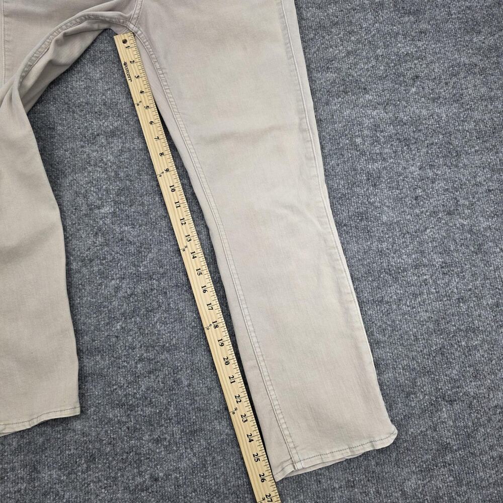 Pilcro Jeans Womens 30 Beige Denim Straight Leg Casual Stretch Minimalist Prep - Picture 6 of 16